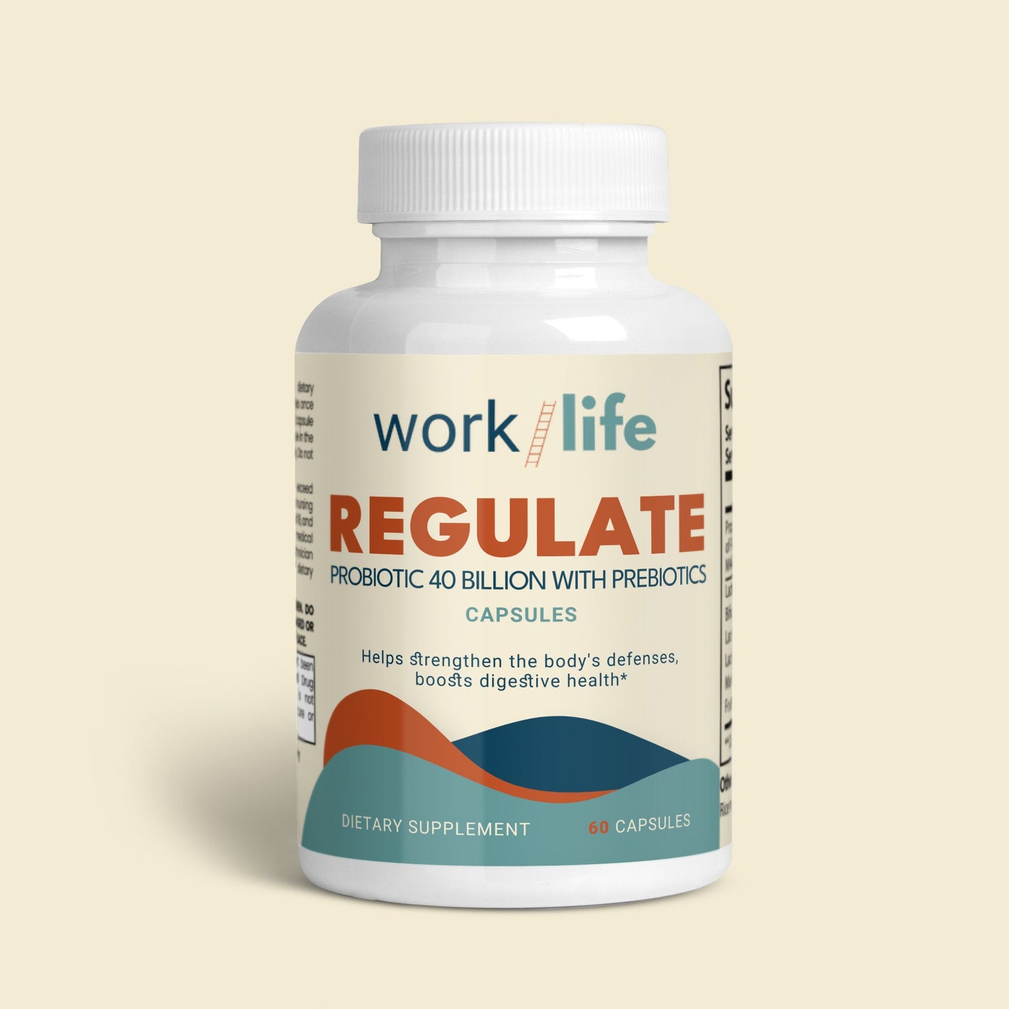 Regulate -Probiotic and Prebiotic Blend - Work/Life Supplements